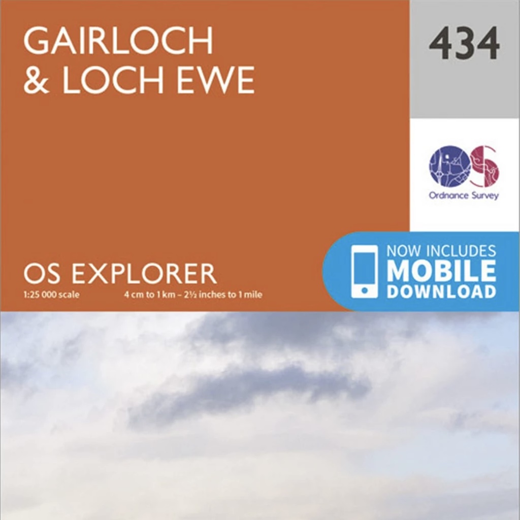 Gairloch and Loch Ewe OS Explorer 434