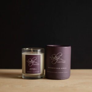 Heather and Wild Berries Miniature Candle