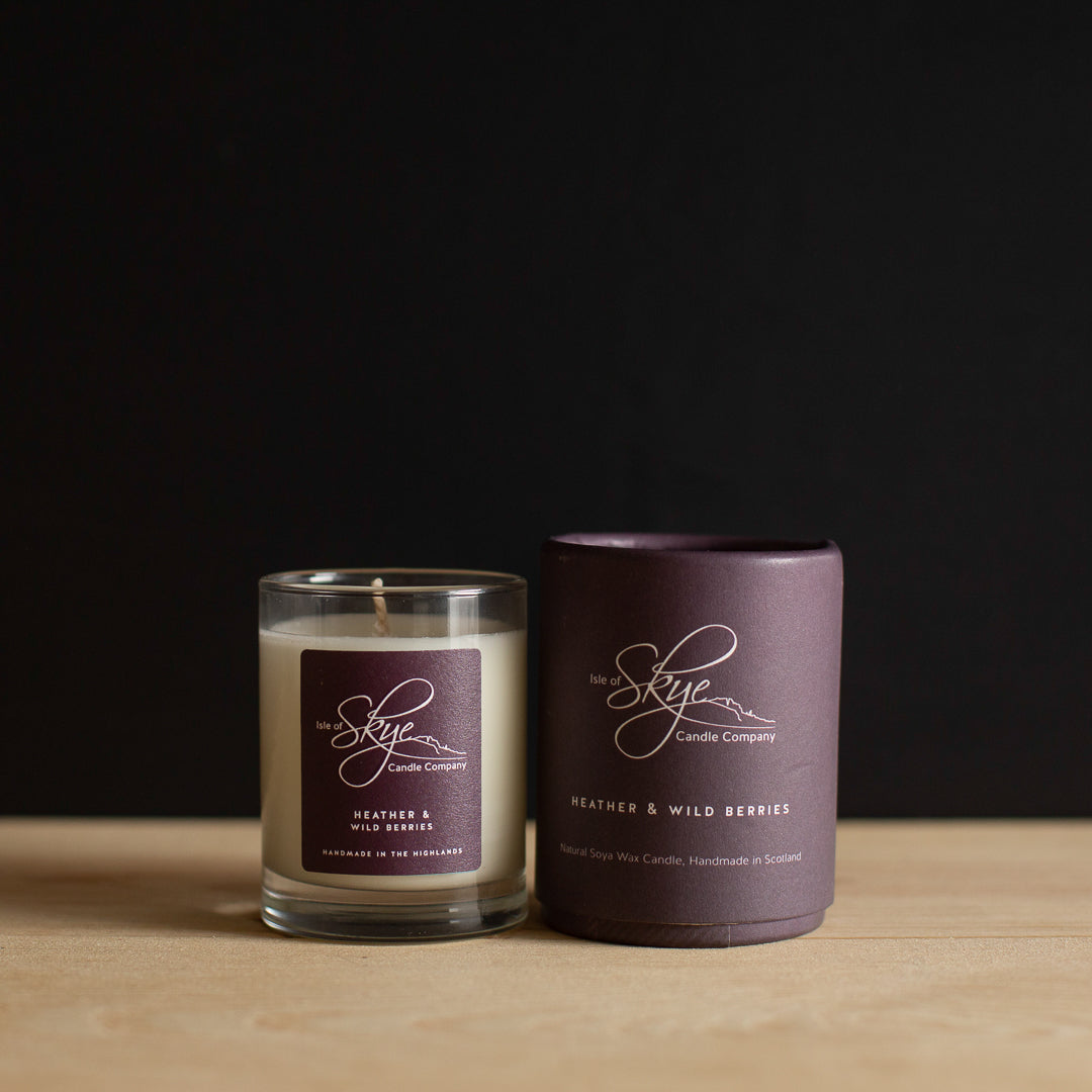 Heather and Wild Berries Miniature Candle