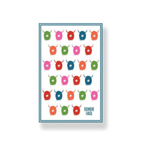 Highland Cow Sonsie Face Tea Towel
