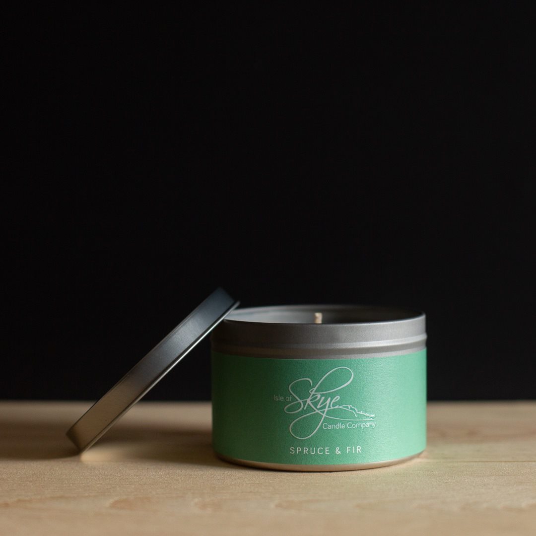 Spruce and Fir Travel Container