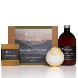 Lemon and Ginger Bathing Box