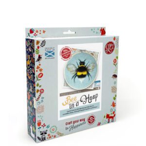 Bee in a Hoop Needle Felting Kit