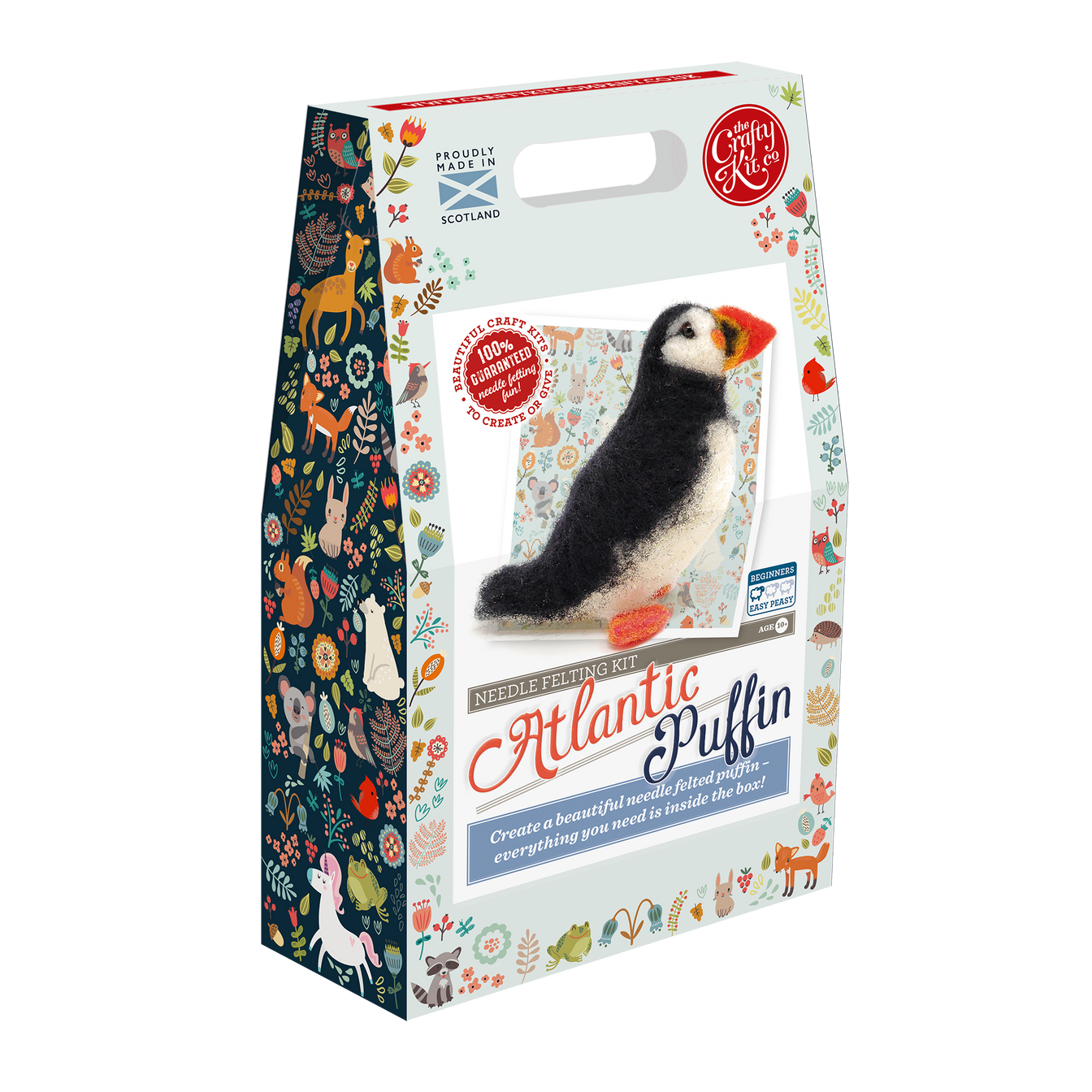 Atlantic Puffin Needle Felting Kit