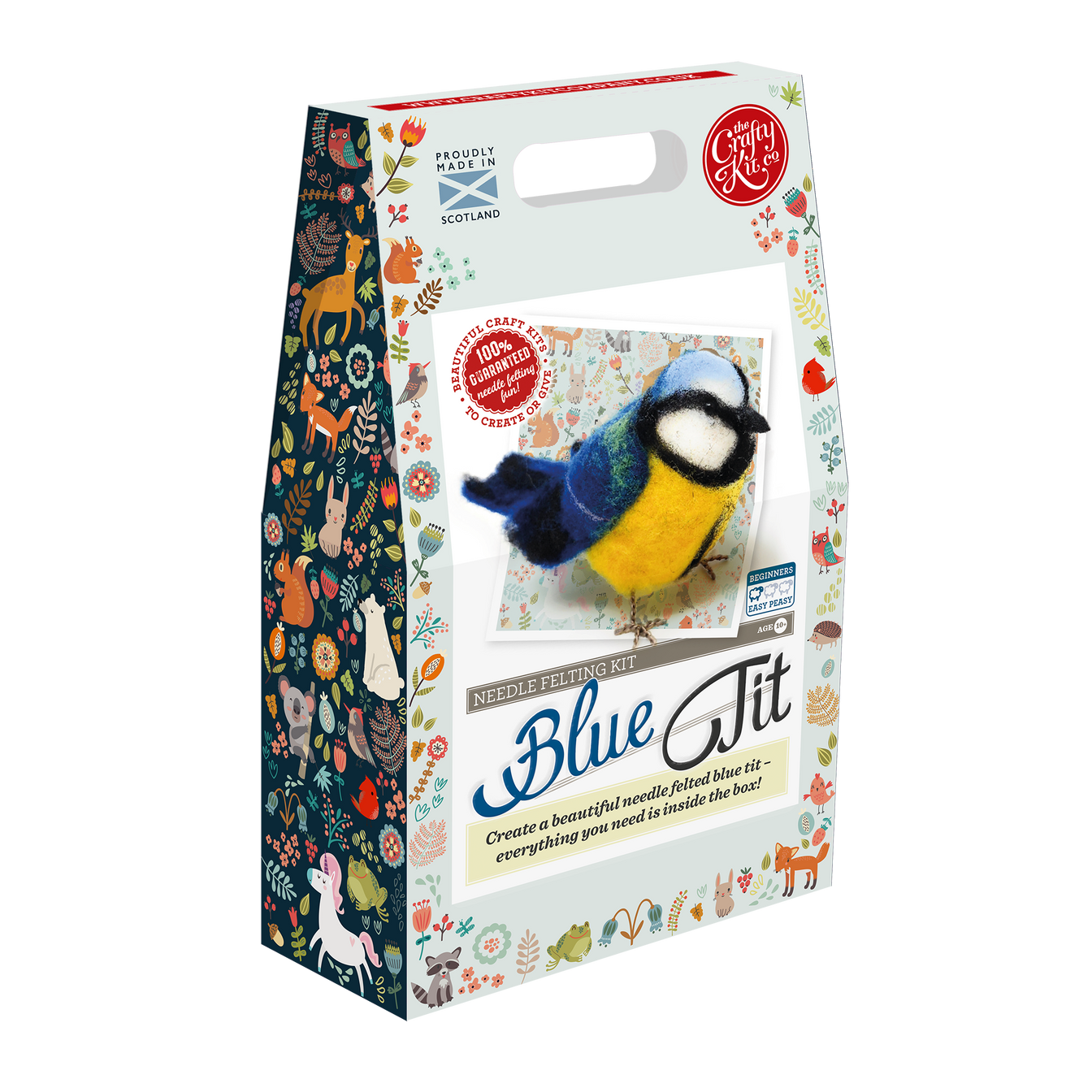 British Birds Blue Tit Needle Felting Kit