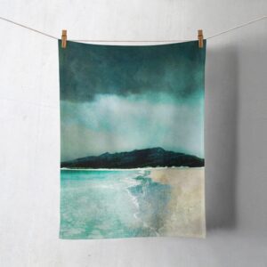 Reef Beach Isle of Lewis Cotton Tea Towel