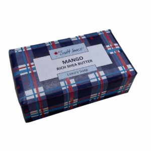 Scott Inness Blaeberry Tartan Luxury Soap Bar