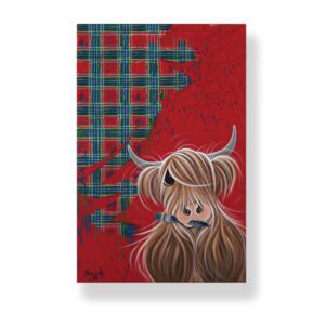 Couthie McMoo Highland Cow Cotton Tea Towel