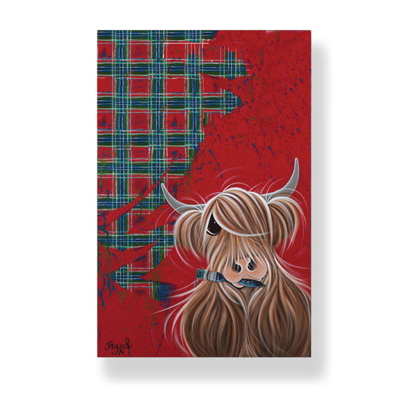 Couthie McMoo Highland Cow Cotton Tea Towel