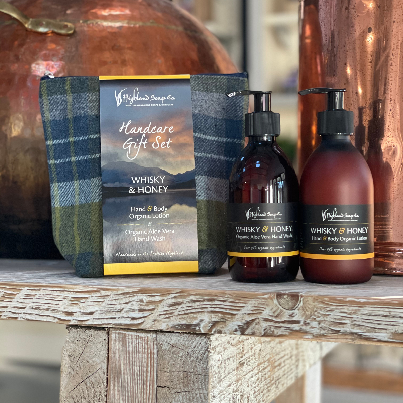 Hand Care Gift Set Whisky and Honey