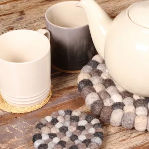Finisterre Natural Pebble Coaster