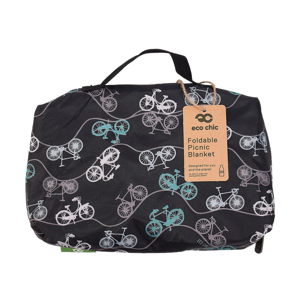 Eco Chic Foldable Picnic Blanket Bike