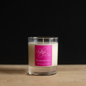 Pomegranate & Plum Small Tumbler Candle