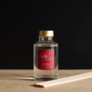 Raspberry and White Ginger Reed Diffuser