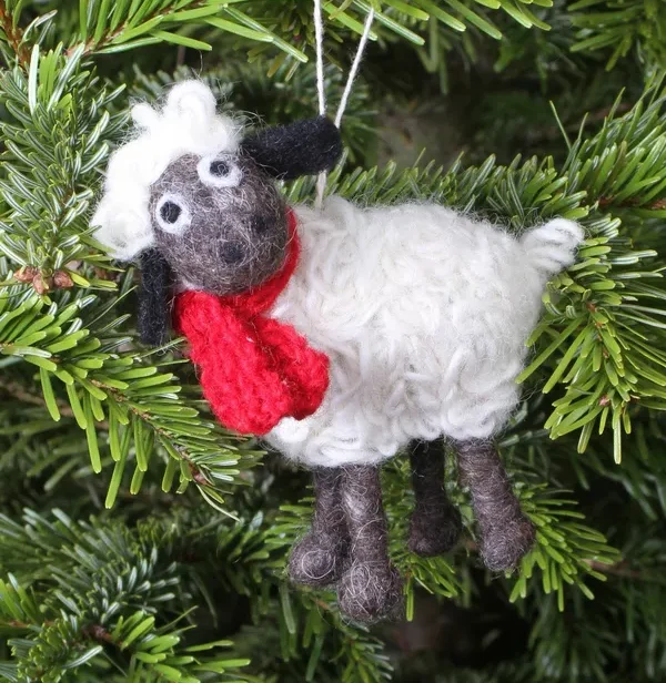 Christmas Tree Decoration Kevin The Lamb