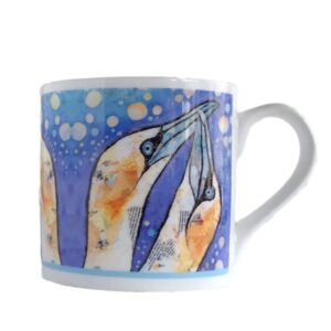 Dawn Maciocia Gannets and Bubbles Mug