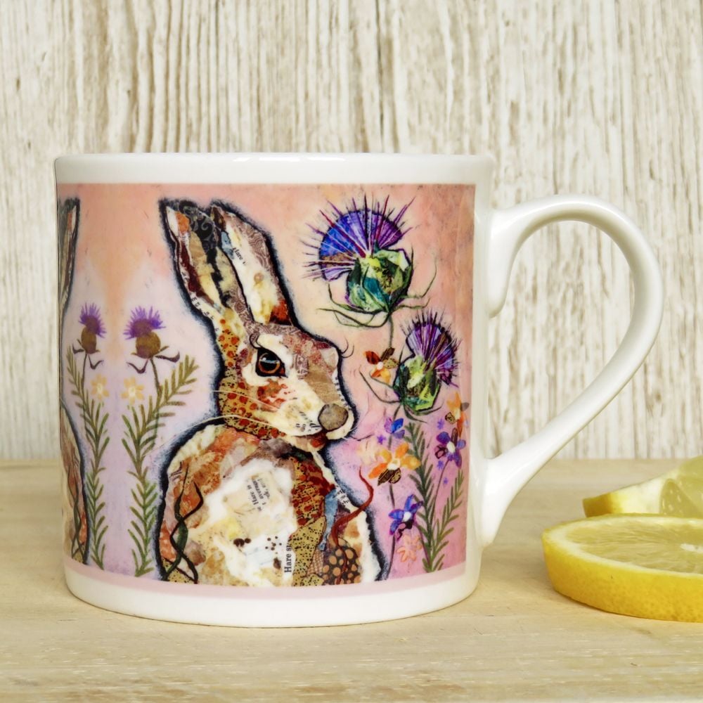 Dawn Maciocia Hare and Thistle Mug