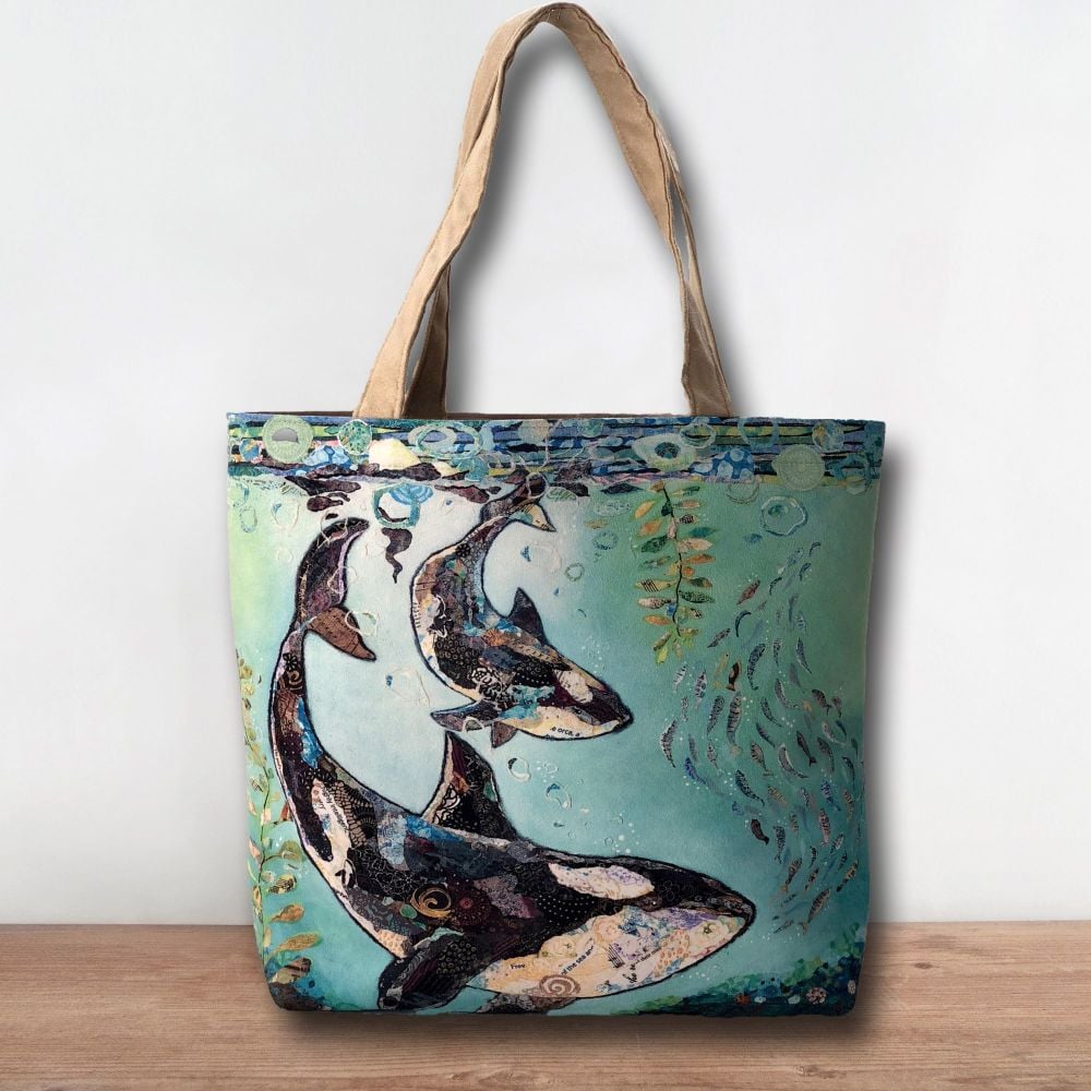 Dawn Maciocia Dance with the Orca Tote Bag