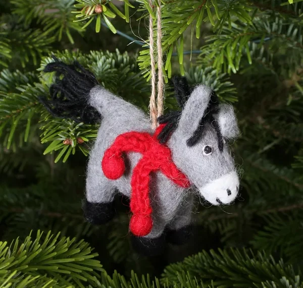 Christmas Tree Decoration Dennis The Donkey