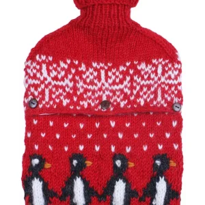 Hot Water Bottle Christmas Penguin