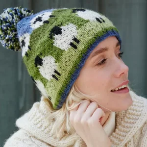Flock Of Sheep Bobble Beanie