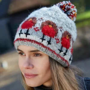 Robin Bobble Beanie