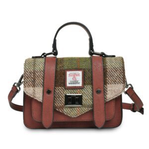 The Mini Satchel - Chestnut Tartan