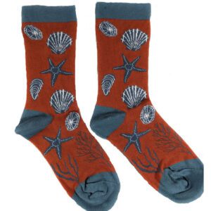Red Sea Shell Bamboo Socks