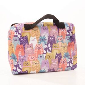Eco Chic Foldable Picnic Blanket Multiple Cats