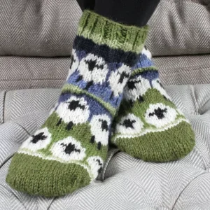 Sofa Socks Flock of Sheep