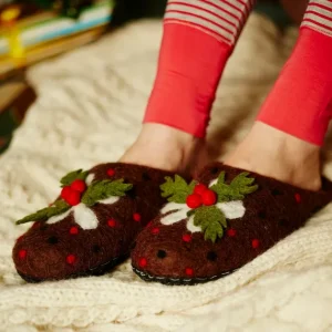 Slippers Christmas Pudding