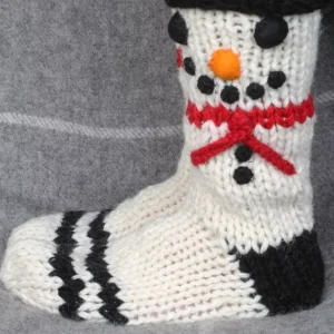 Snowman Christmas Socks