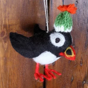Paul The Puffin Christmas Tree Decoration