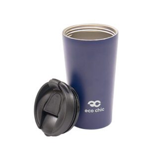 Eco Chic Thermal Coffee Cup Navy
