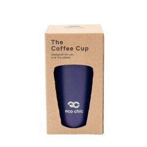 Eco Chic Thermal Coffee Cup Navy