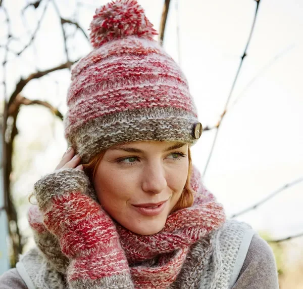 Sierra Nevada Red Earth Bobble Beanie