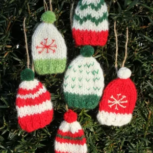 Christmas Tree Decoration Bobble Beanie