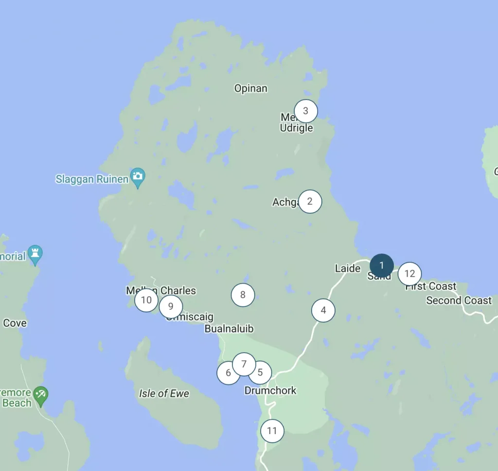 Aultbea Stories Map