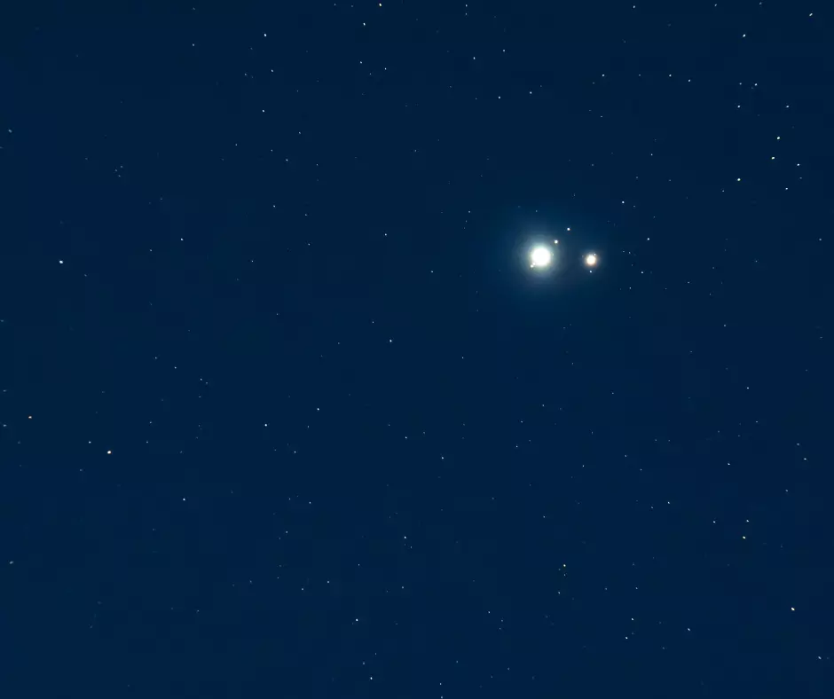The Conjunction of Saturn and Jupiter