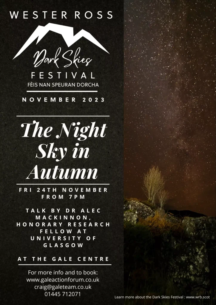The Night Sky in Autumn