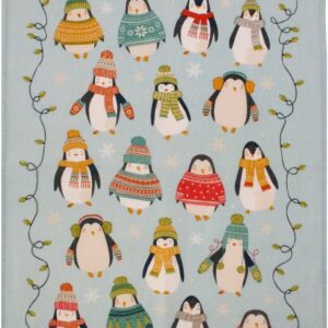 Ulster Weavers Cotton Tea Towel - Penguin Lights