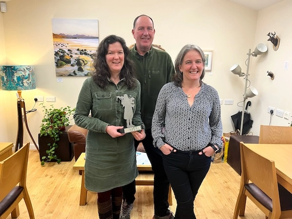 Janet and Cory meet with Maree Todd MSP