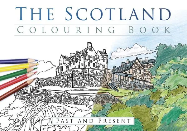 The Scotland Colouring Book