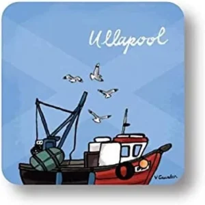 Ullapool Coaster design by Vicki Gausden