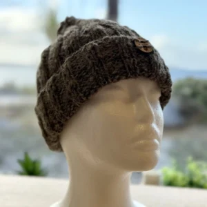 Overside Wool Crofters Hat Dark Grey