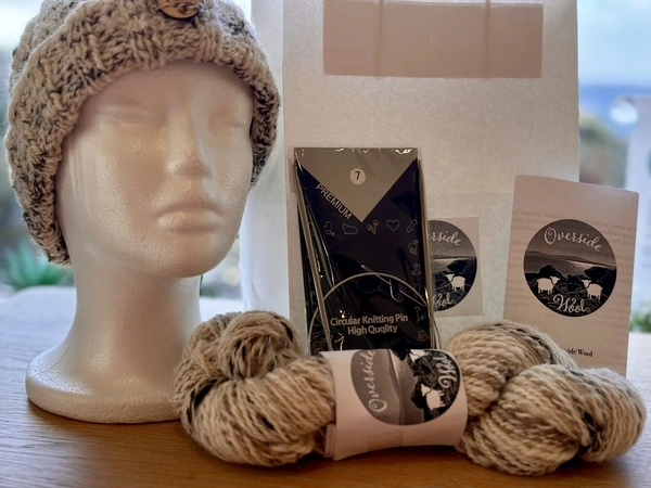 Overside Wool Knitting Kit Crofters Hat