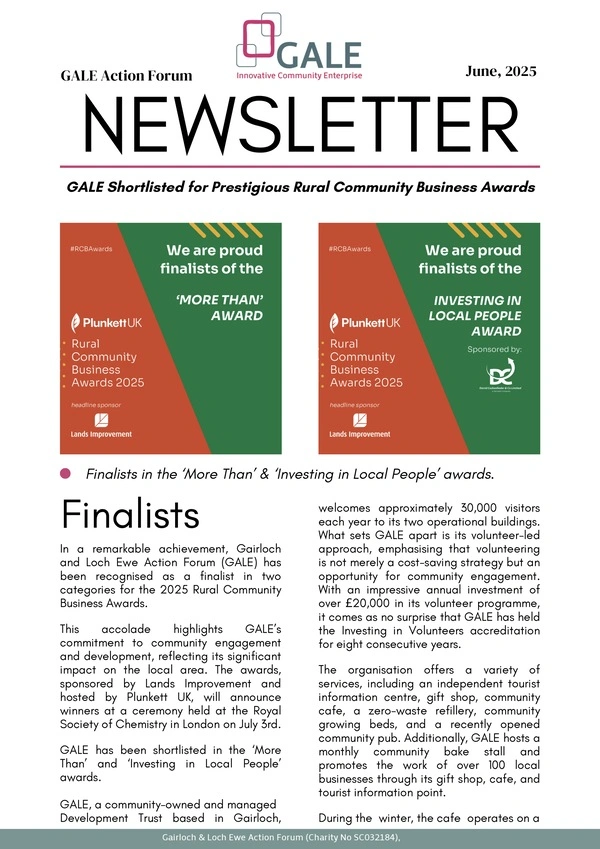 GALE Newsletter June 2025