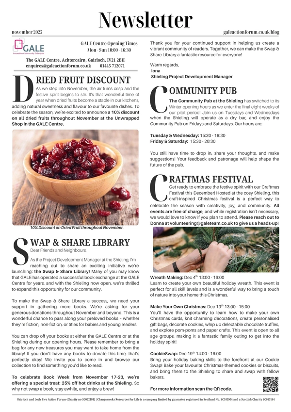GALE Newsletter November 2025